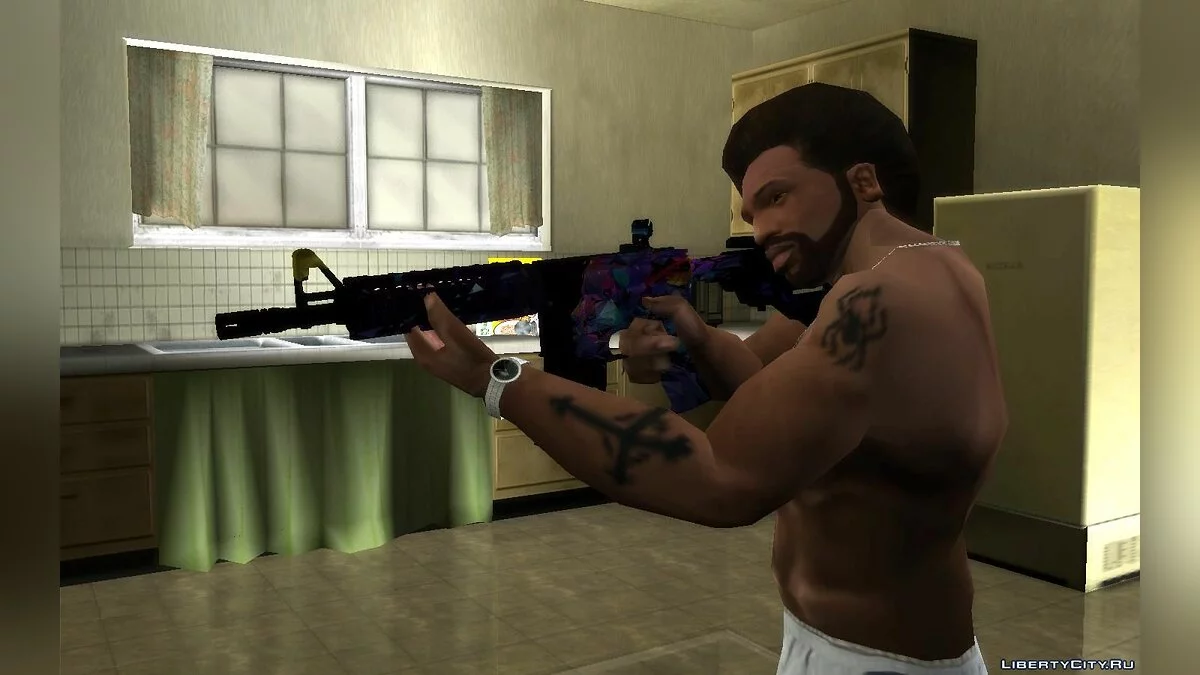 Ratu Kelas M4A4 / GTA San Andreas