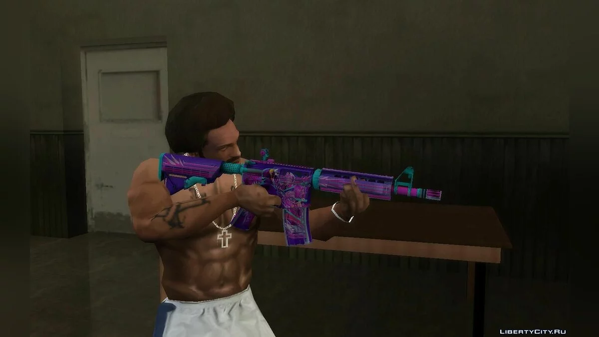 M4A4 Neon Rider II / GTA San Andreas
