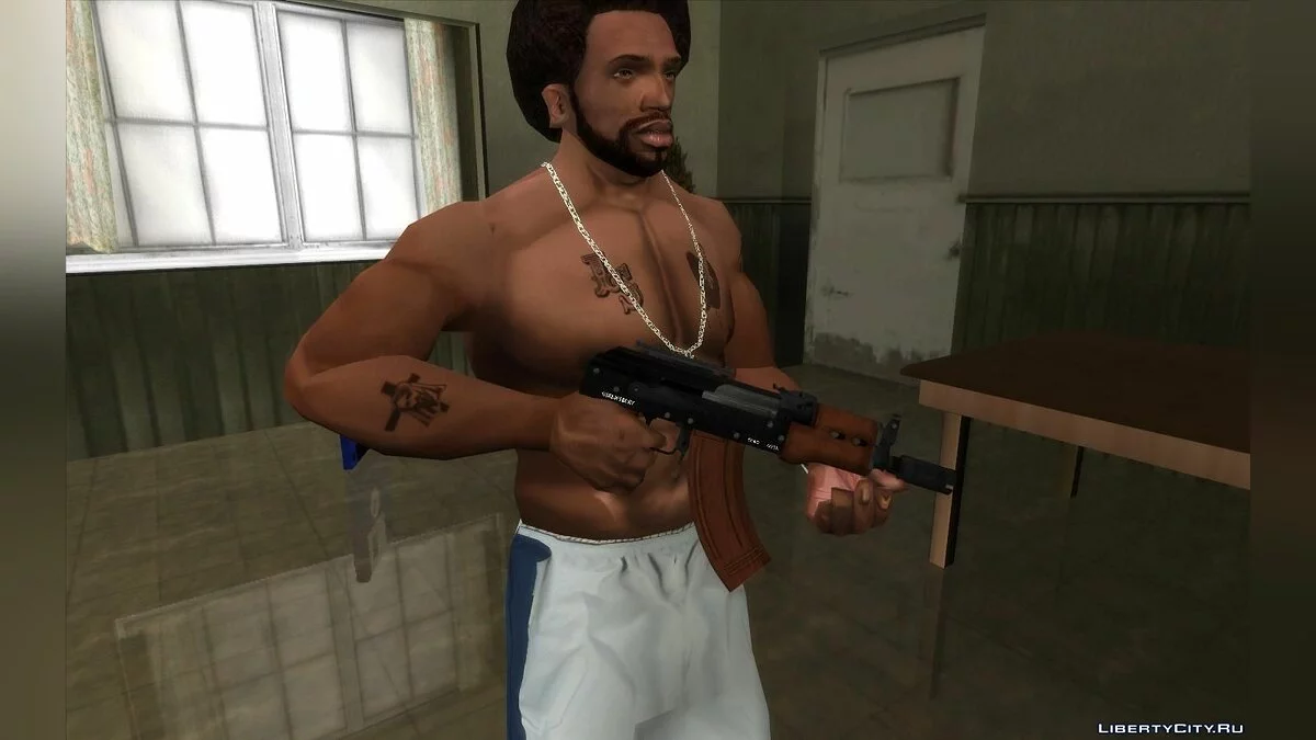 GTA 5: Compact Rifle / GTA San Andreas
