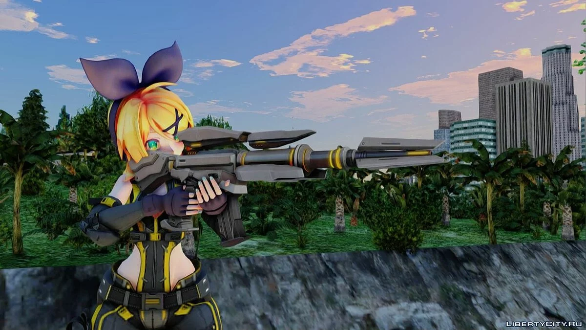 M4A1- Genos [One Punch Man X Free Fire] / GTA San Andreas