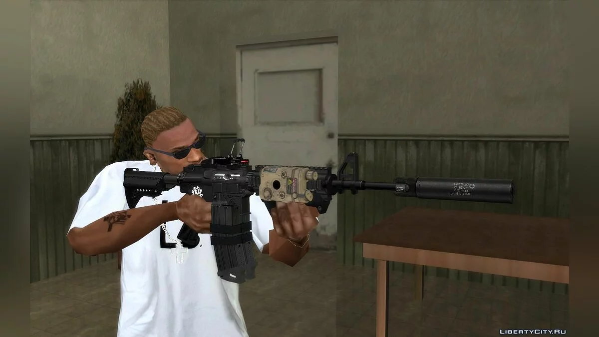 Carabina M4A1 Equipada / GTA San Andreas