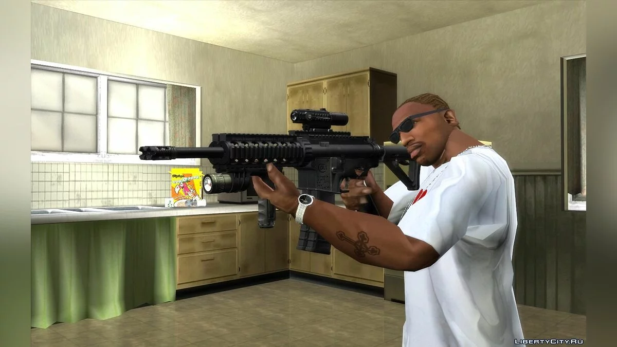 M4 Doble Cañon Gilboa / GTA San Andreas