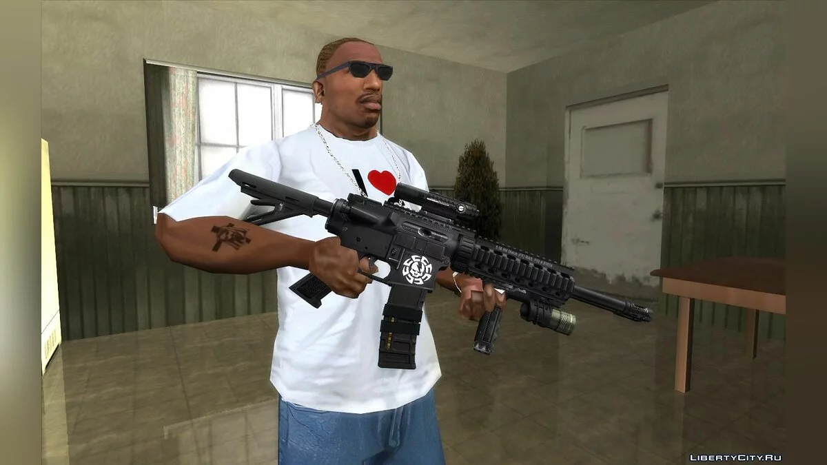 M4 Doble Cañon Gilboa / GTA San Andreas