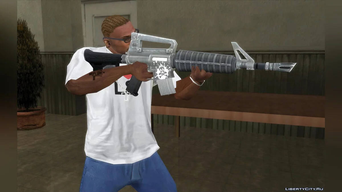 Штурмова гвинтівка з Fortnite / GTA San Andreas