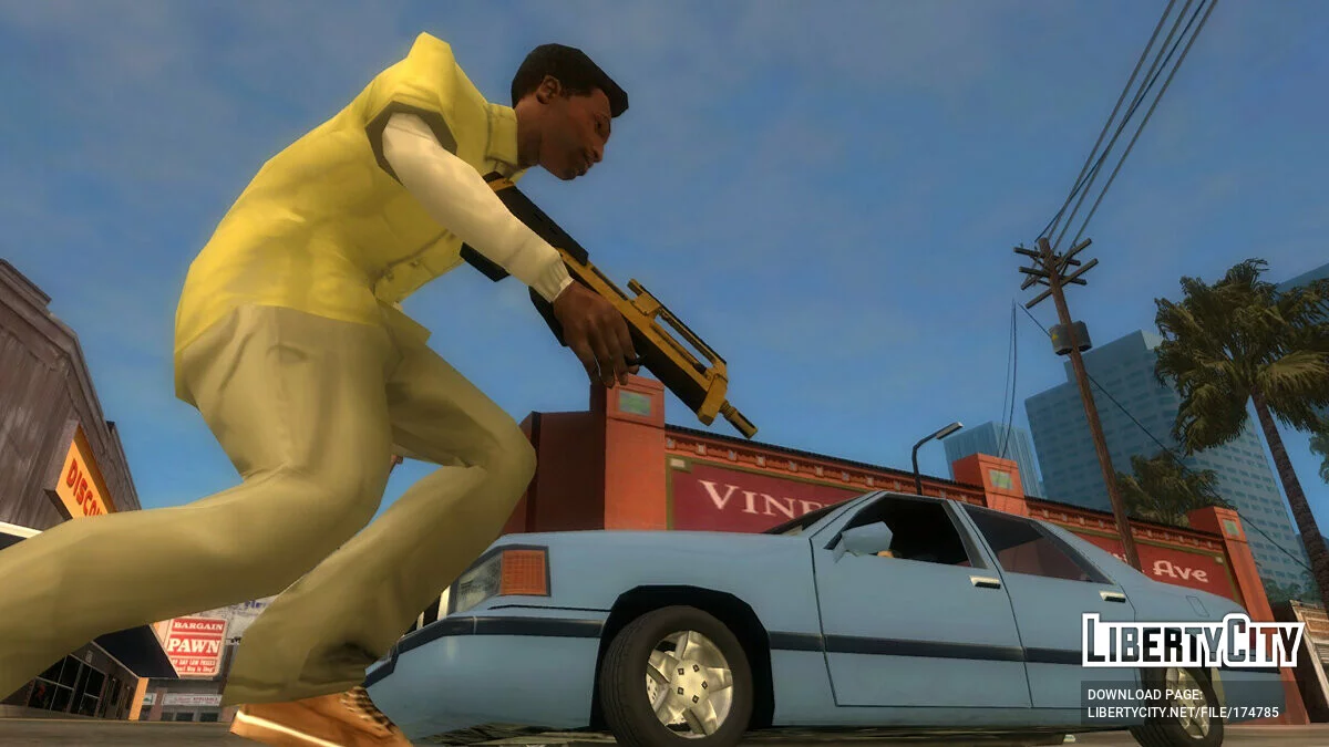 GTA 5 Vom Feuer Assault SMG / GTA San Andreas