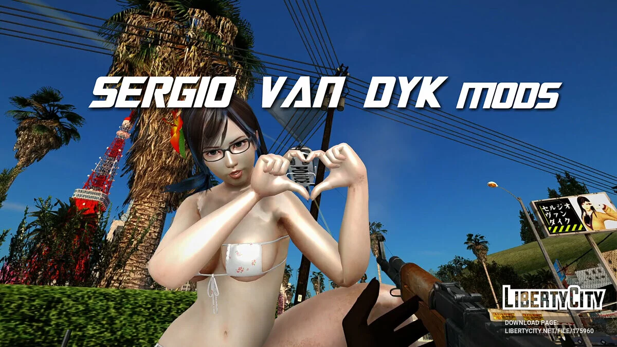 Mod Assistente Kokoro Waifu-Gun (AK - 47) / GTA San Andreas