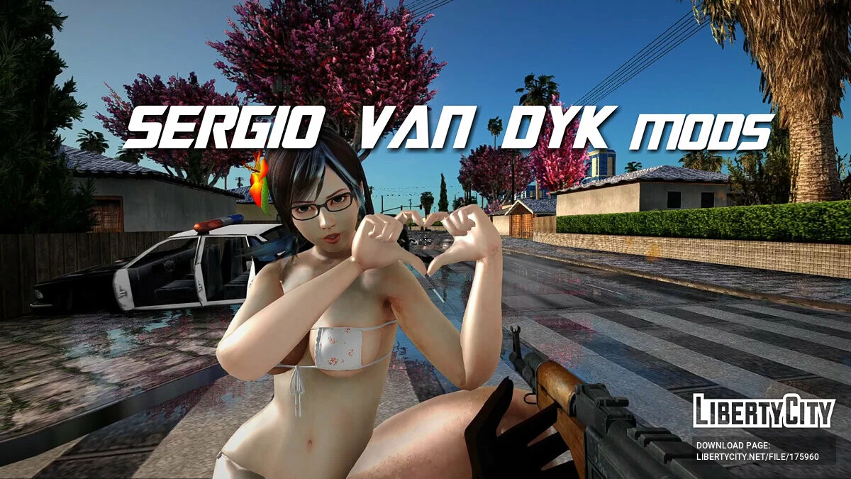 Mod Assistente Kokoro Waifu-Gun (AK - 47) / GTA San Andreas