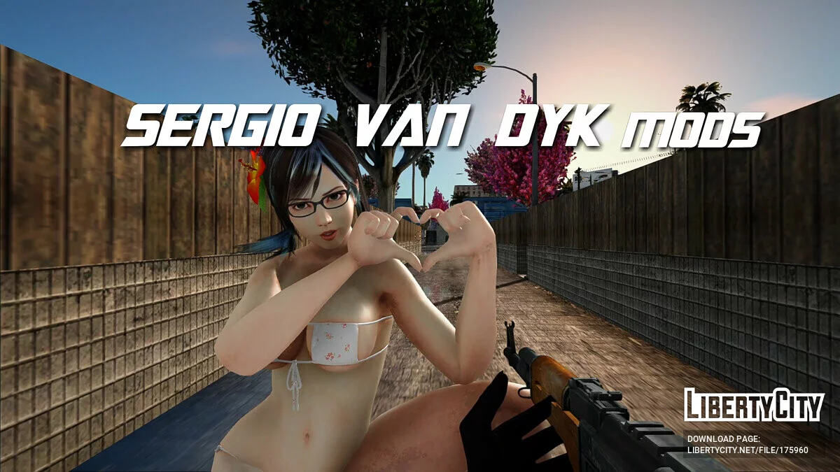 Mod Assistente Kokoro Waifu-Gun (AK - 47) / GTA San Andreas