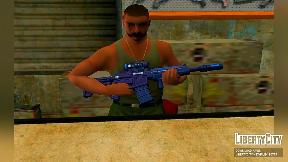 Arius Assault Rifle / GTA San Andreas