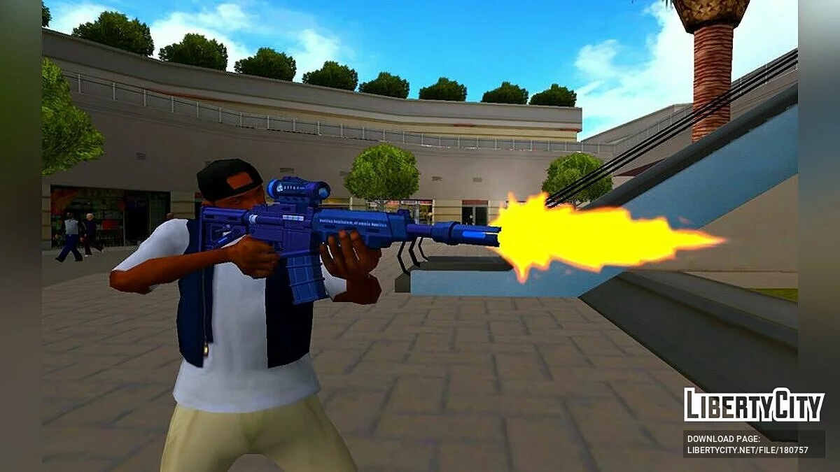 Arius Assault Rifle / GTA San Andreas