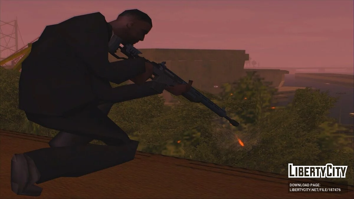 GTA 5 Vom Feuer Senapan Presisi / GTA San Andreas