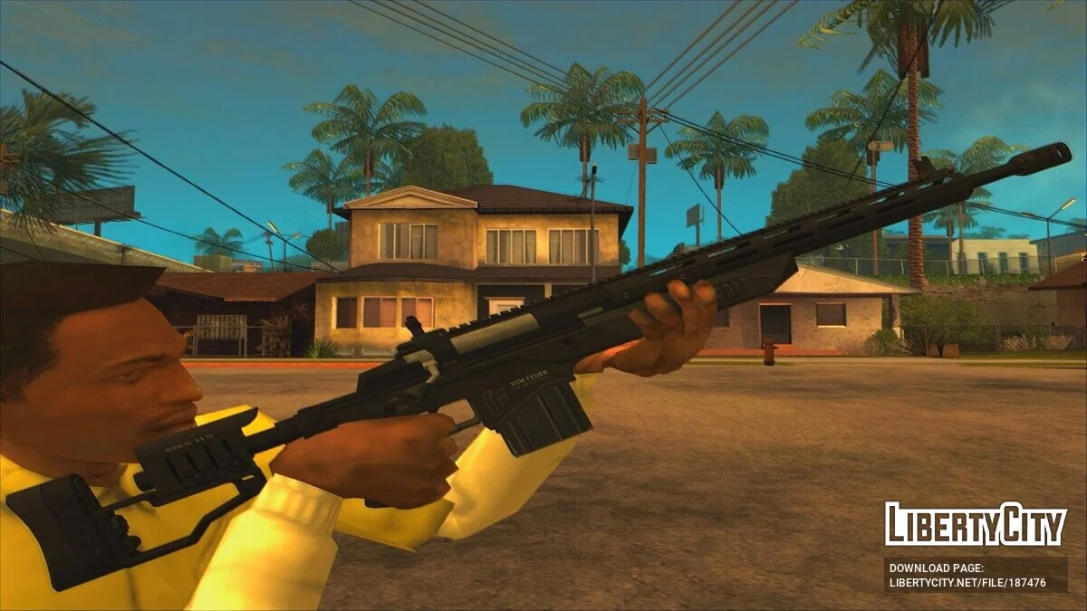 GTA 5 Vom Feuer Senapan Presisi / GTA San Andreas