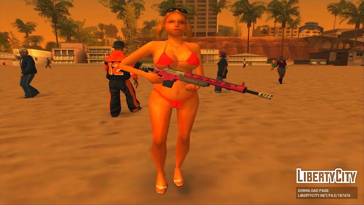 GTA 5 Vom Feuer Senapan Presisi / GTA San Andreas