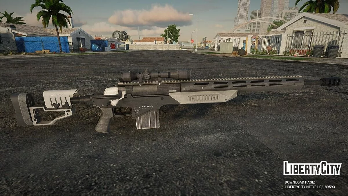 GTA 5: Voum Feuer Precision Rifle / GTA San Andreas