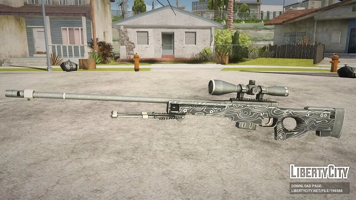 AWP Black Nile / GTA San Andreas