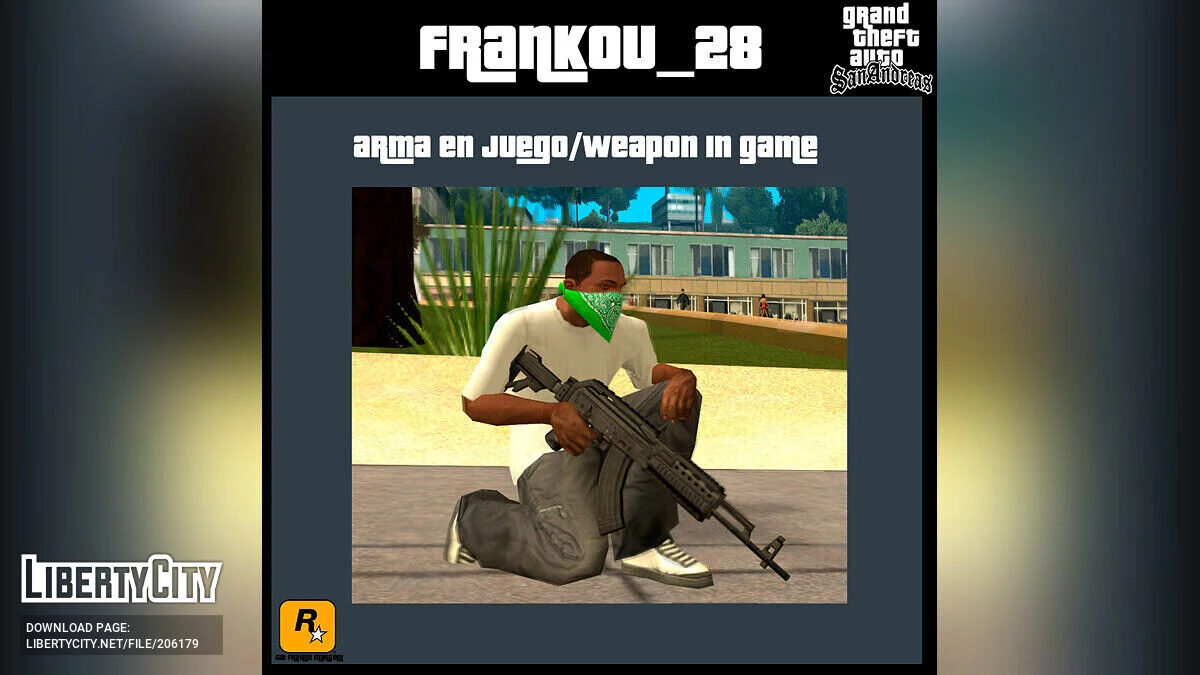 Beryl M762 (SA Style) / GTA San Andreas