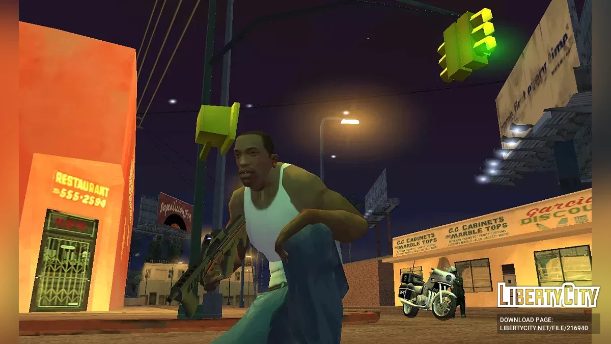 Fazertron de Far Cry 3 Blood Dragon / GTA San Andreas