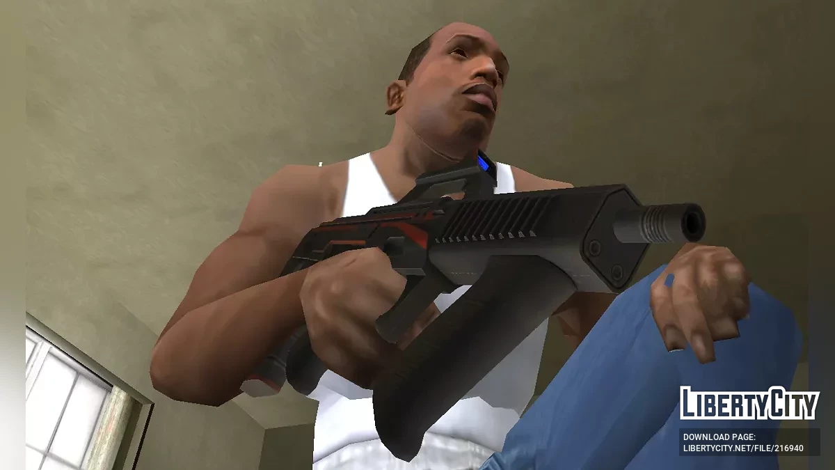 Fazertron de Far Cry 3 Blood Dragon / GTA San Andreas