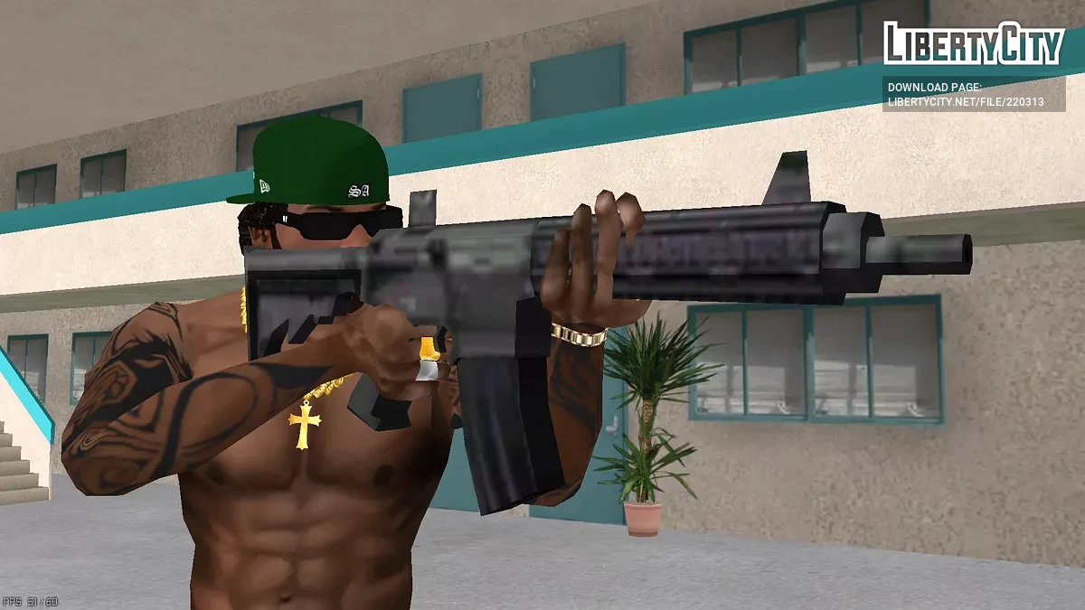 HK416 / GTA San Andreas