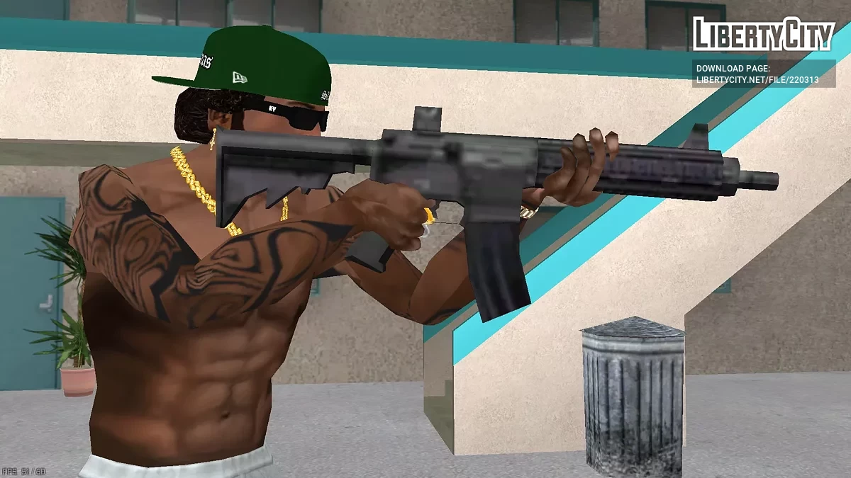 HK416 / GTA San Andreas