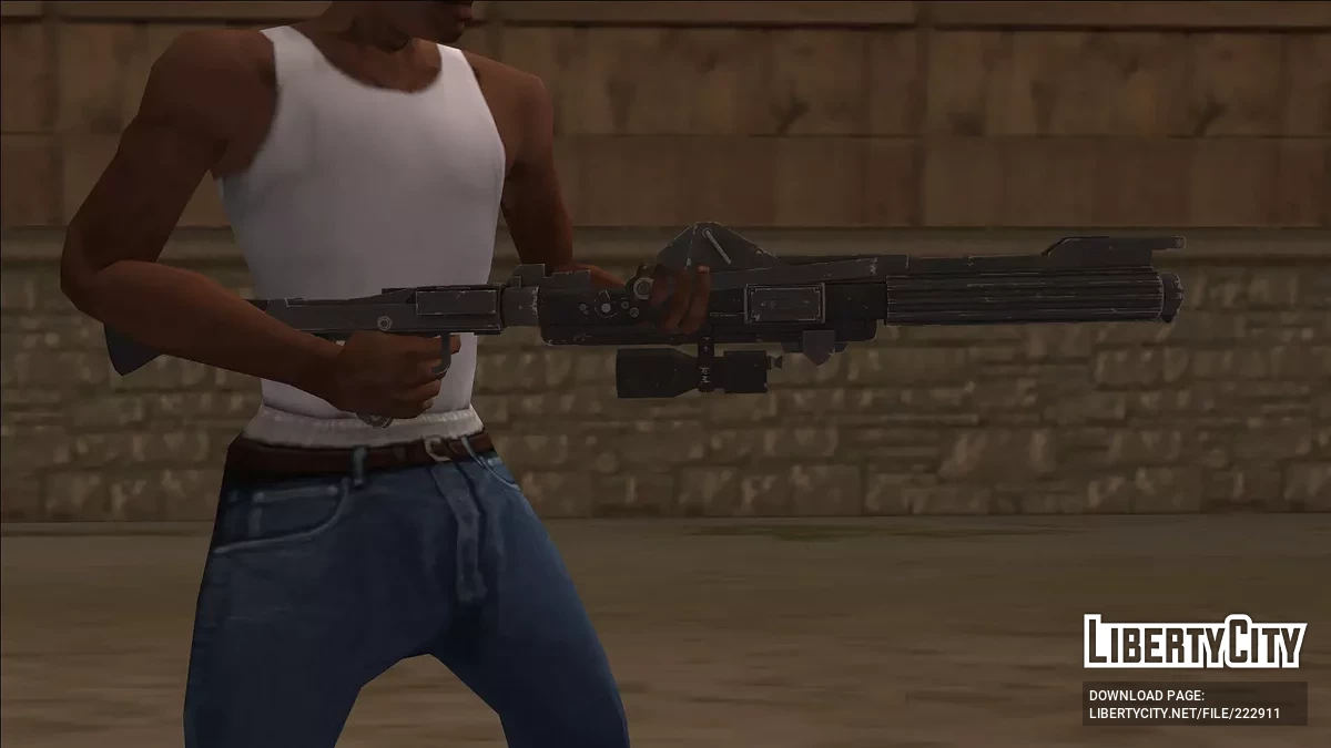 DC-15A blaster from Star Wars / GTA San Andreas