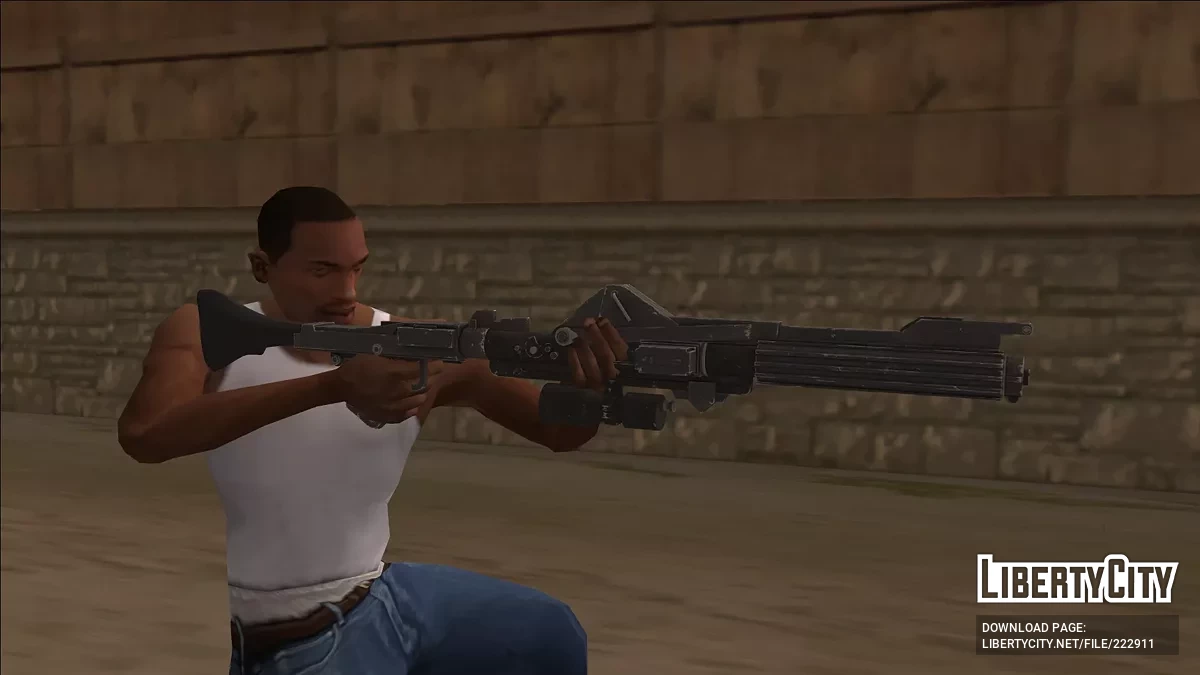 DC-15A blaster from Star Wars / GTA San Andreas