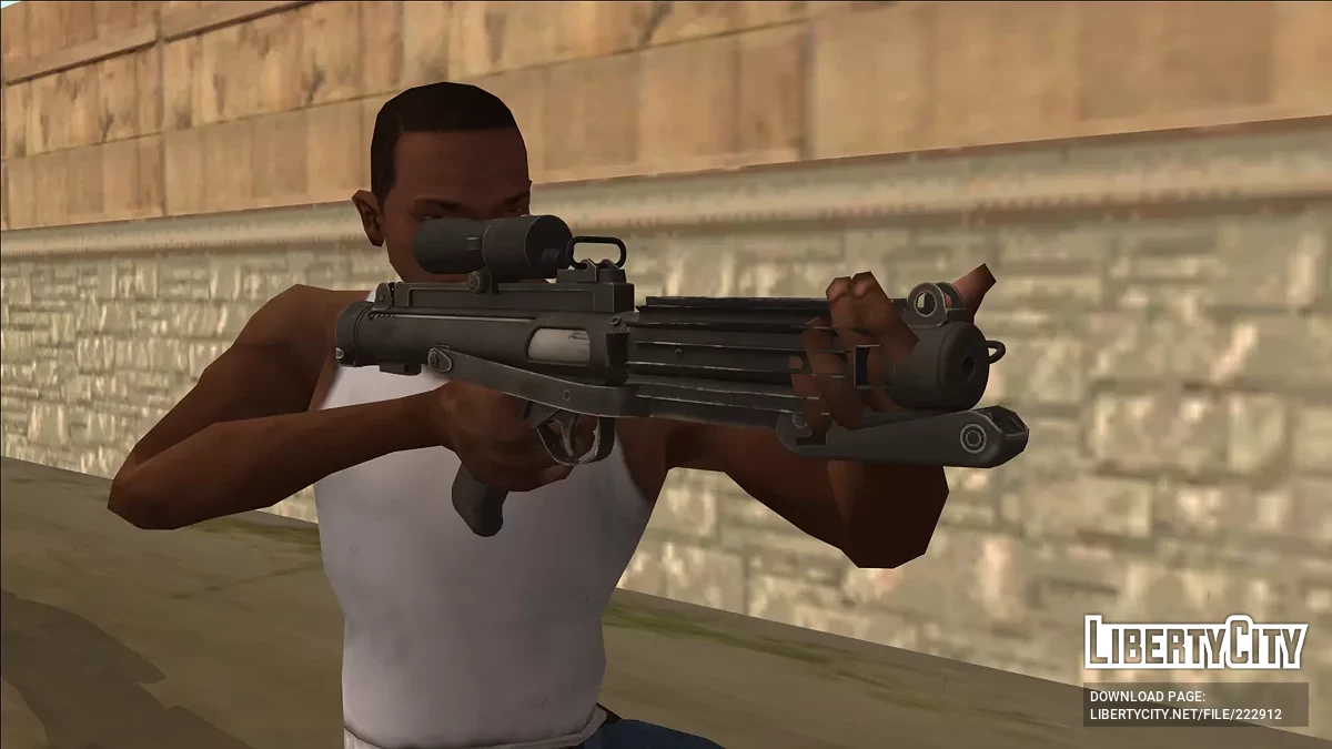 Бластер E-11 із Зоряних Воєн / GTA San Andreas