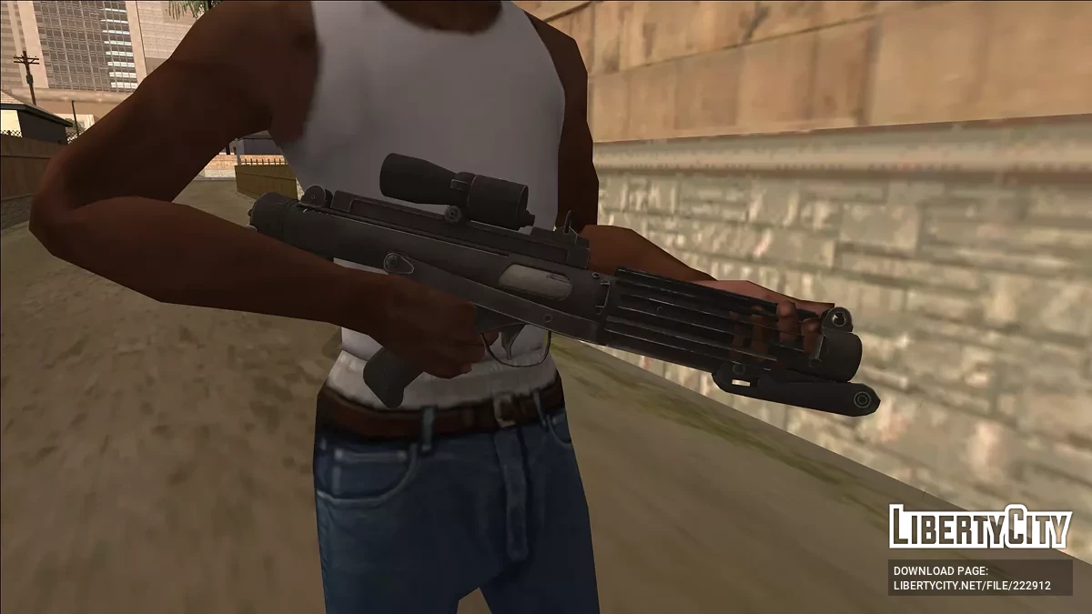 Бластер E-11 із Зоряних Воєн / GTA San Andreas