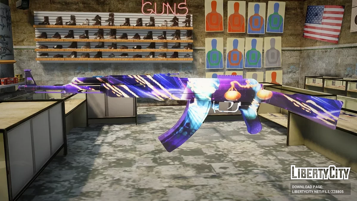 AK-47 Атлас / GTA San Andreas