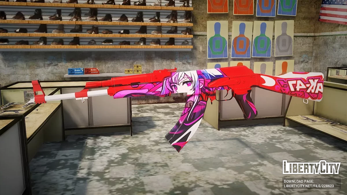 AK-47 Look / GTA San Andreas