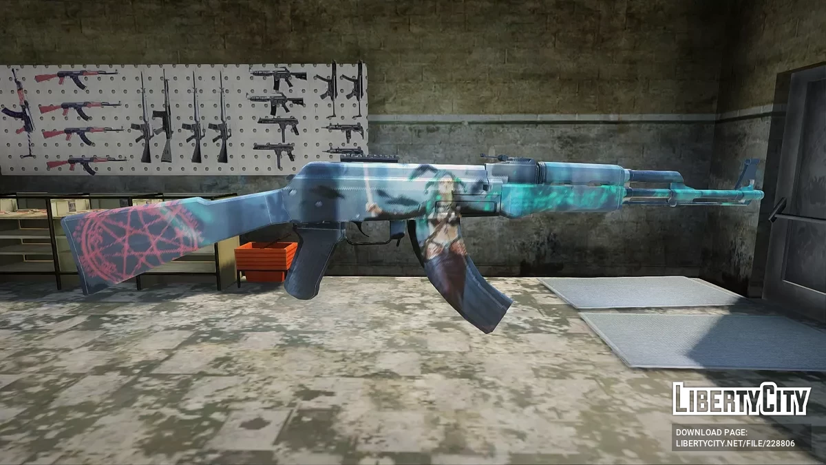 AK-47 Necromance / GTA San Andreas