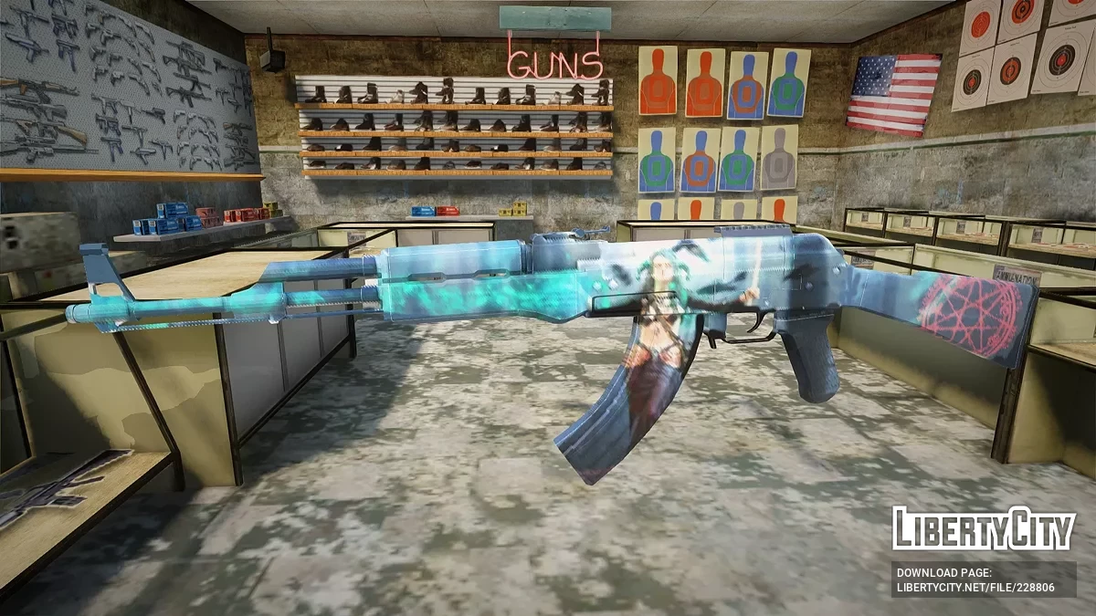 AK-47 Necromance / GTA San Andreas