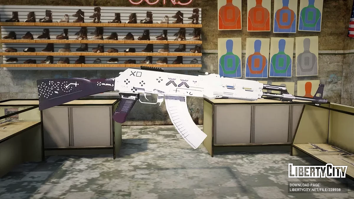 AK-47 PrintStream / GTA San Andreas