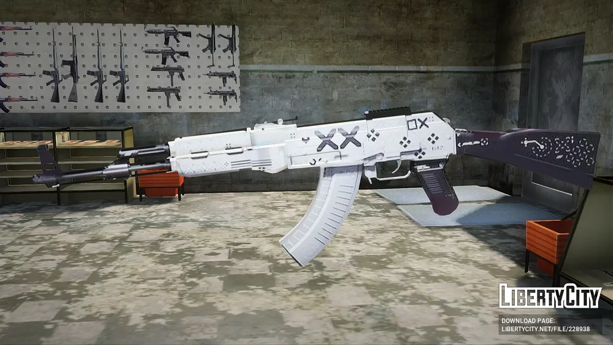AK-47 PrintStream / GTA San Andreas