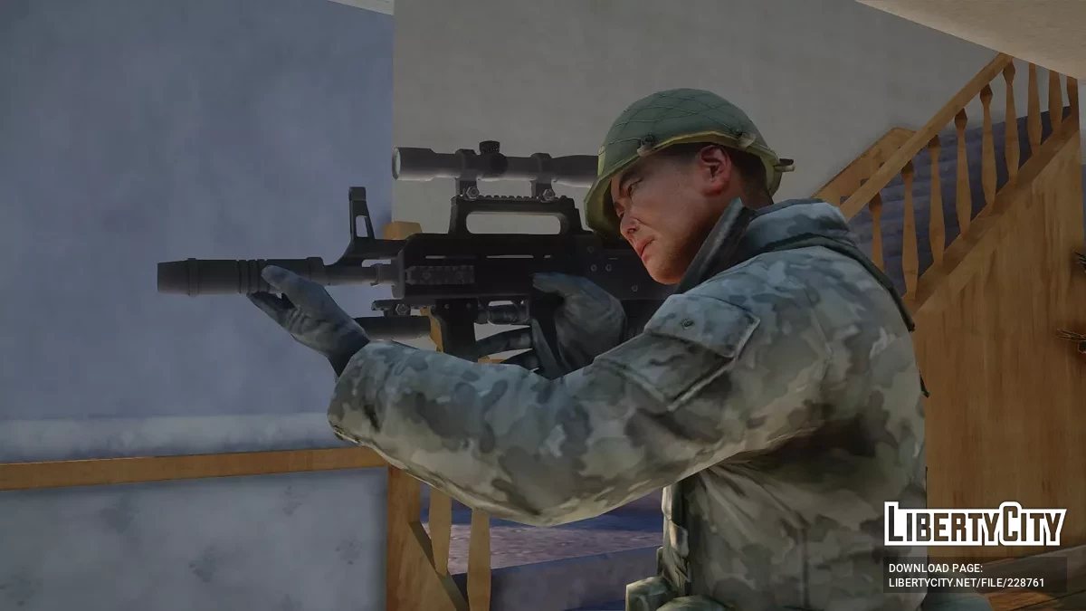 DPRK Type 88 Bullpup Штурмова Гвинтівка / GTA San Andreas