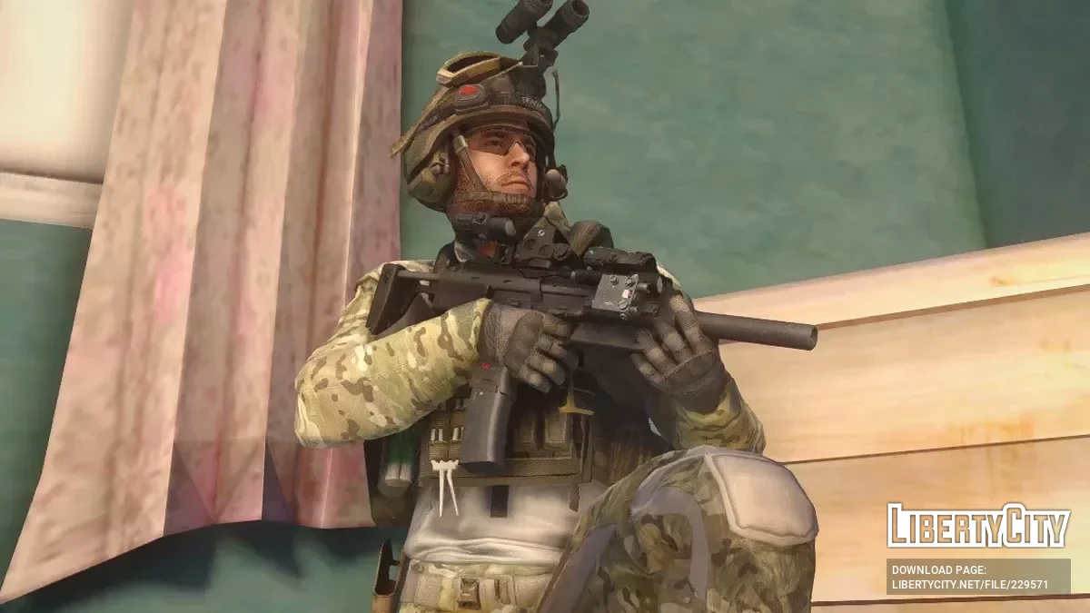 Німеччина HK MP7A1 PDW / GTA San Andreas