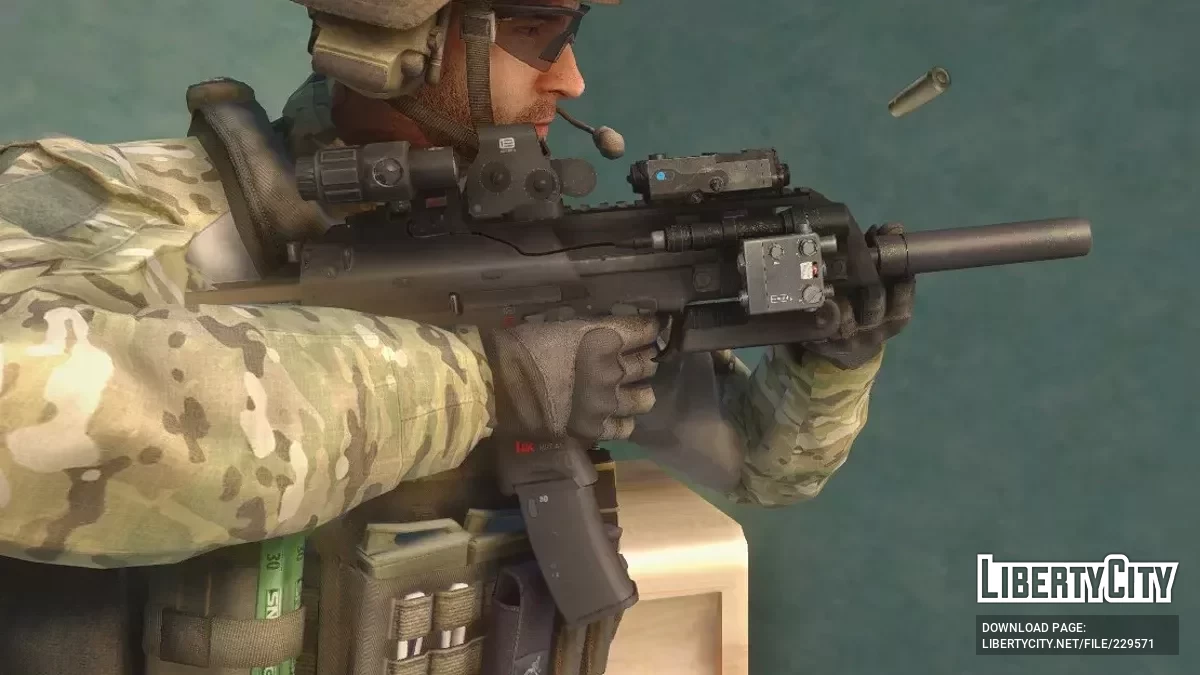 Німеччина HK MP7A1 PDW / GTA San Andreas