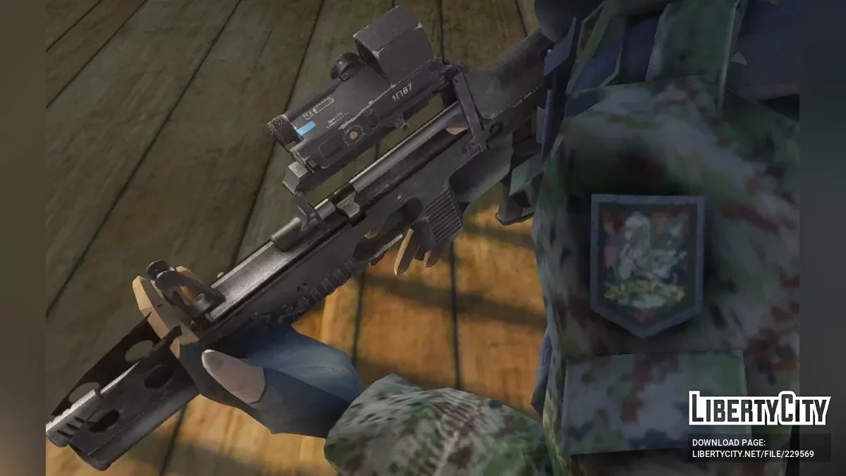 Росія A-91M Буллпап Штурмова Вогнепальна Зброя / GTA San Andreas
