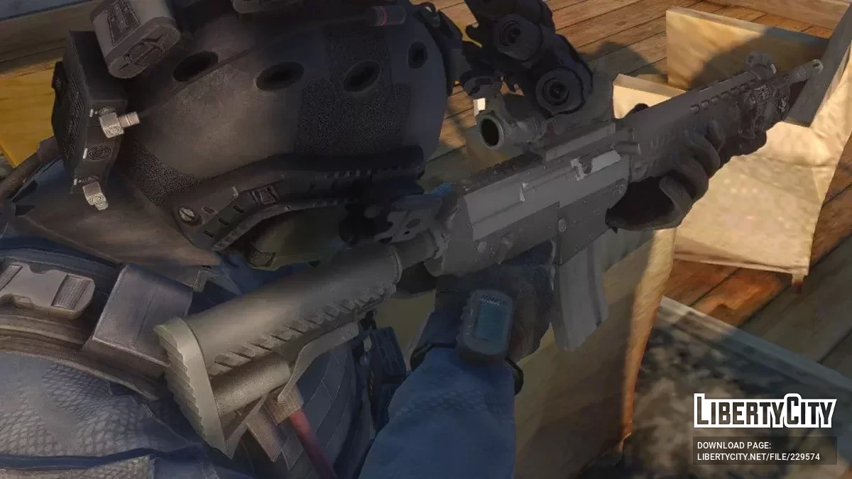 Швейцарська штурмова гвинтівка SIG 556 / GTA San Andreas