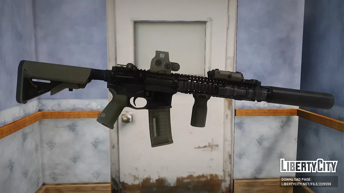 Снайперська гвинтівка USA MK-18 MOD1 / GTA San Andreas