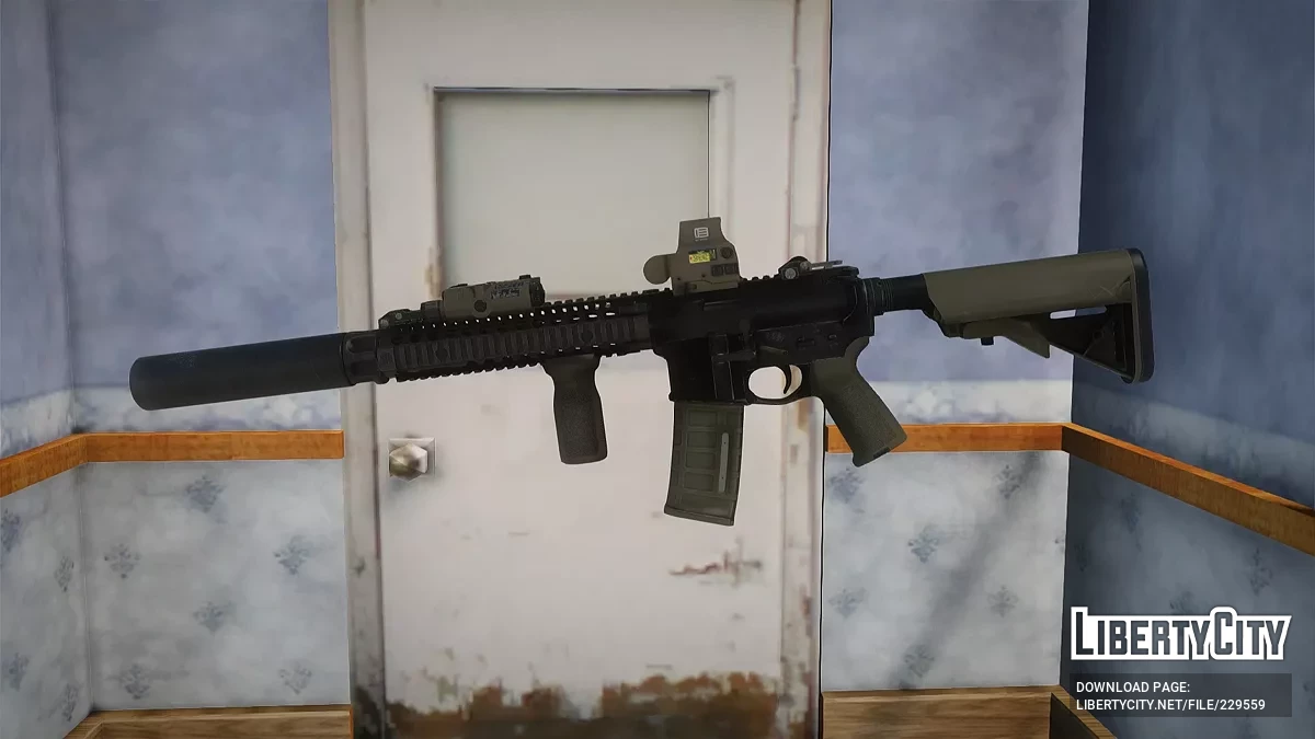 Снайперська гвинтівка USA MK-18 MOD1 / GTA San Andreas