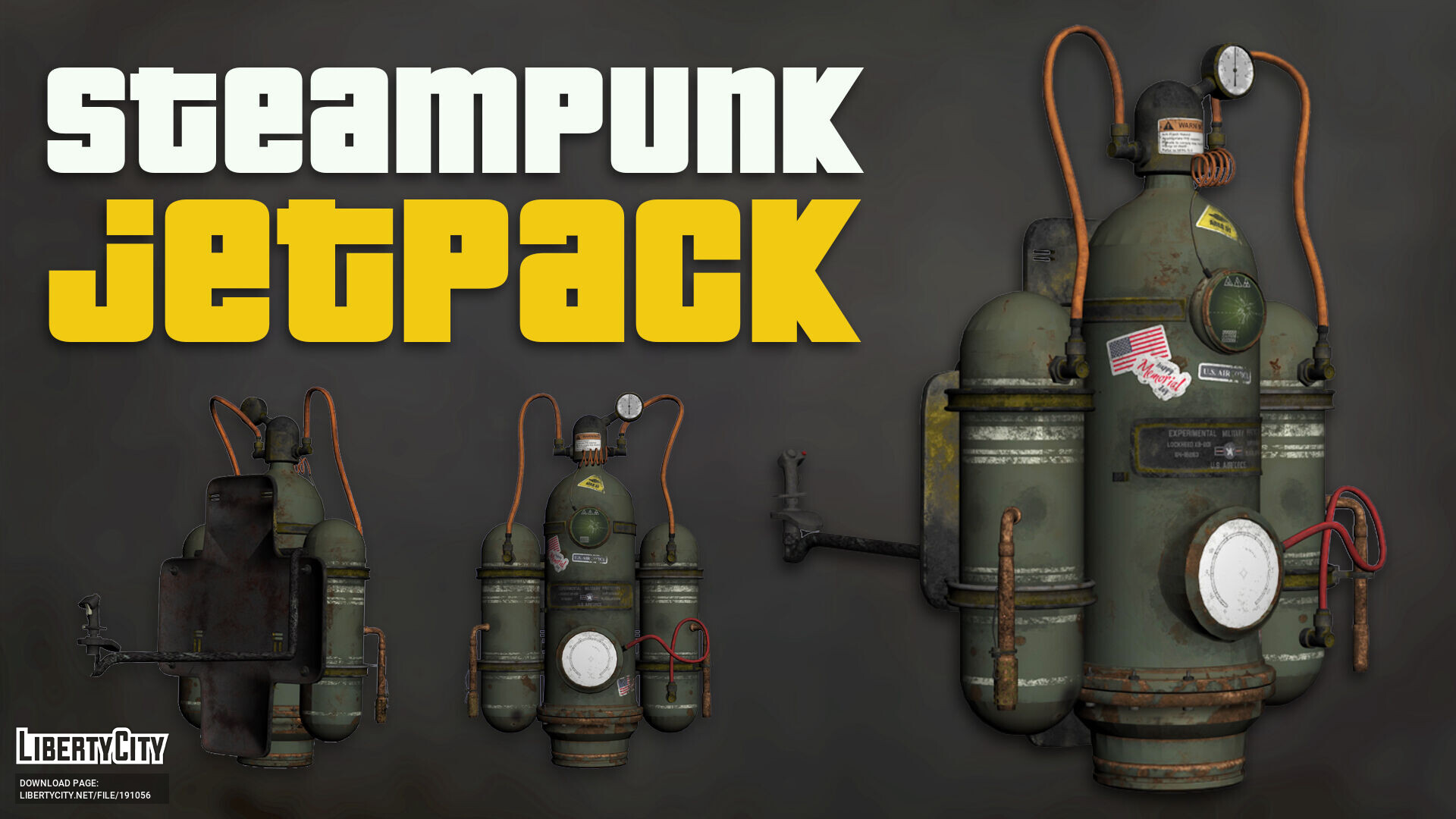 PC / Computer - Grand Theft Auto: San Andreas - Jetpack - The Models  Resource
