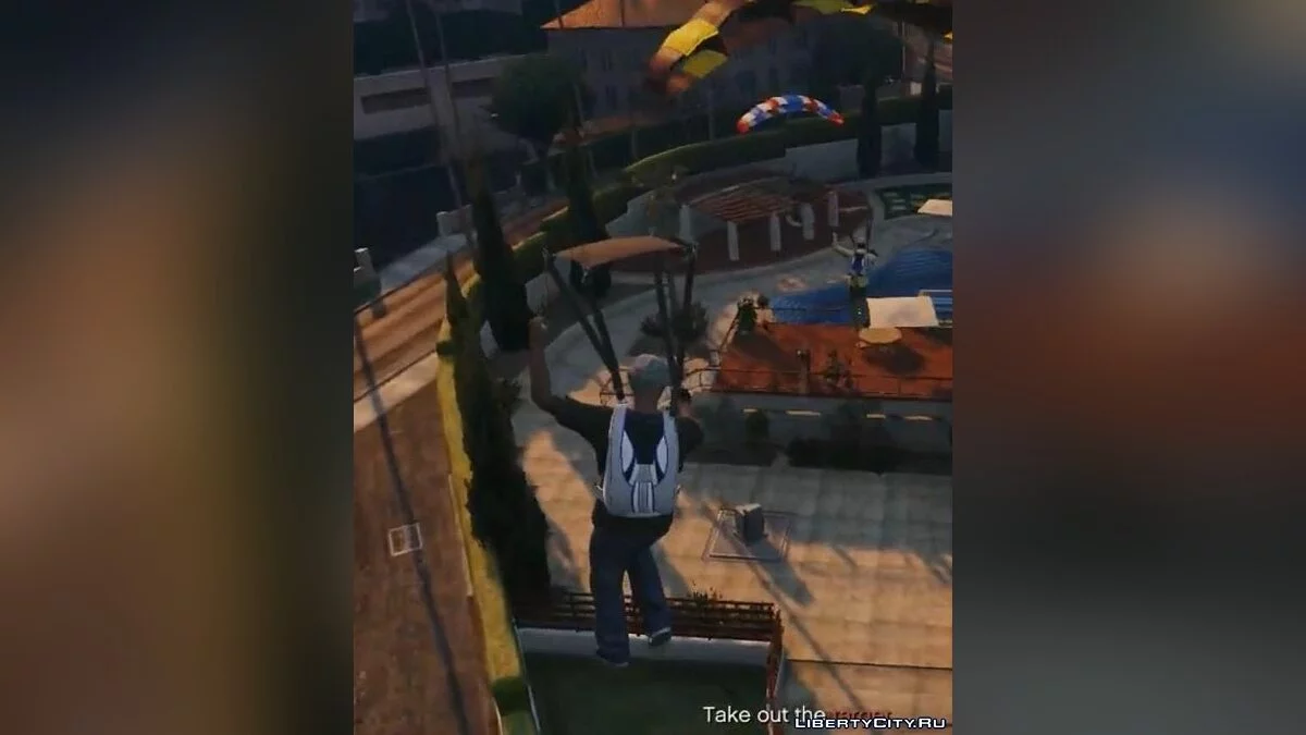 Parachute from GTA V for GTA SA / GTA San Andreas