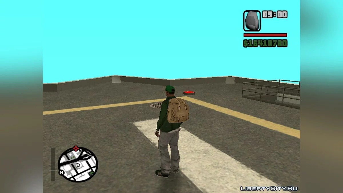 Mochilas de luchador SAS del juego hidden and dangerous 2 / GTA San Andreas