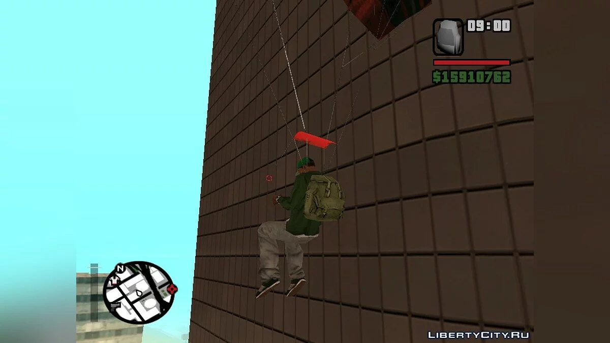 Mochilas de luchador SAS del juego hidden and dangerous 2 / GTA San Andreas