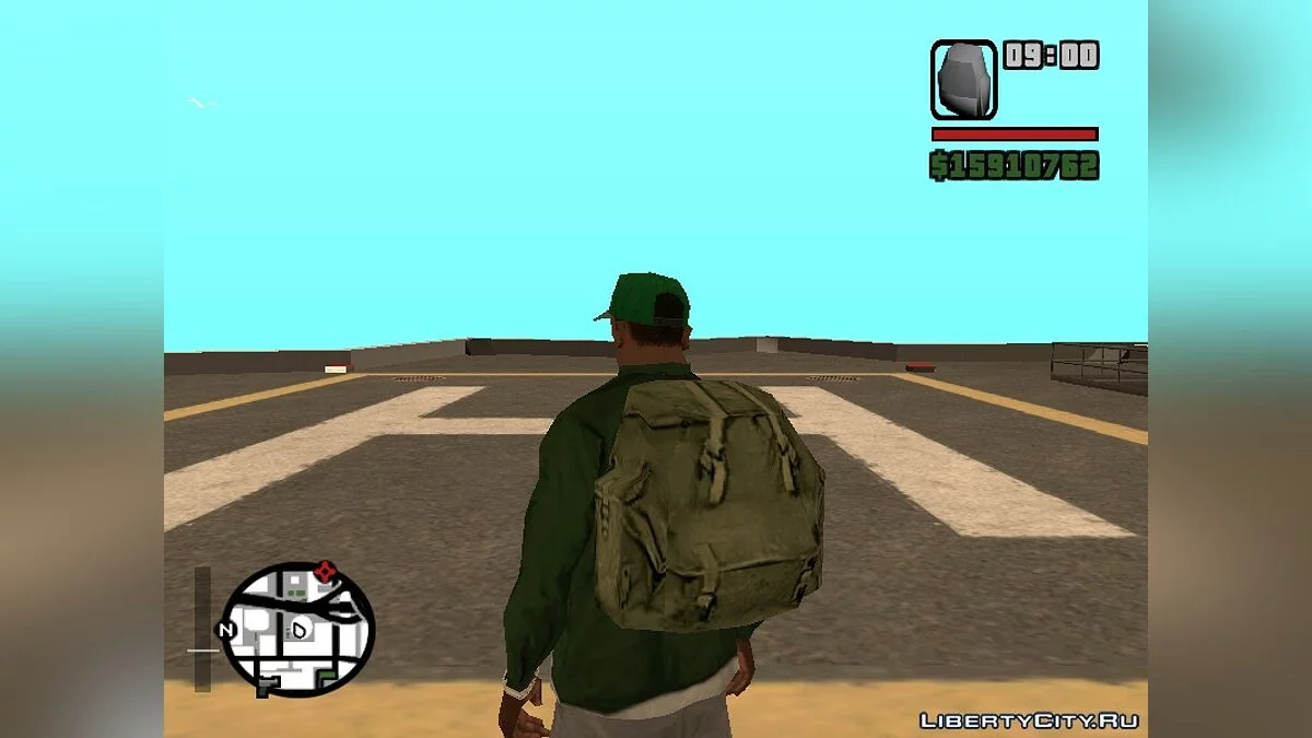Mochilas de luchador SAS del juego hidden and dangerous 2 / GTA San Andreas