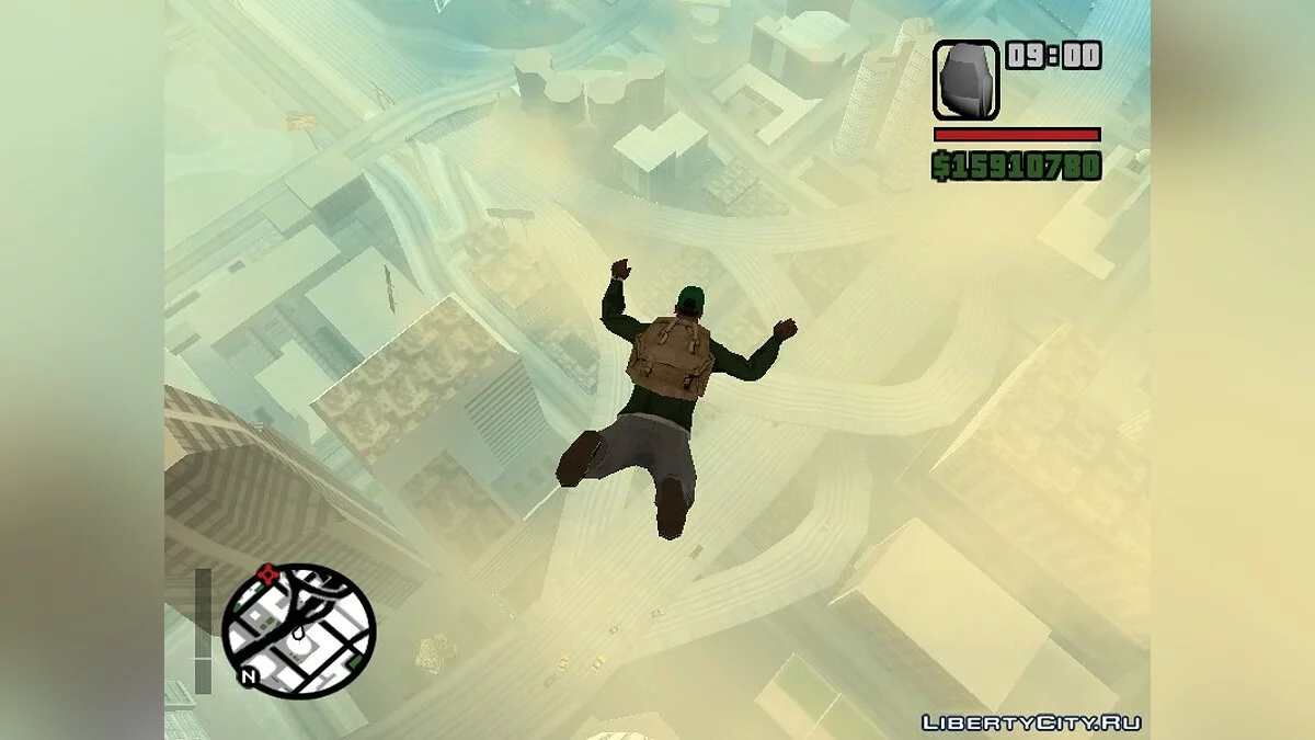 Mochilas de luchador SAS del juego hidden and dangerous 2 / GTA San Andreas