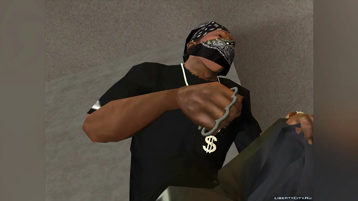 Nouveau poing américain par Dima_Cj_Jonson / GTA San Andreas