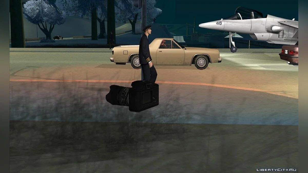 Kamera aus dem Spiel Alan Wake / GTA San Andreas