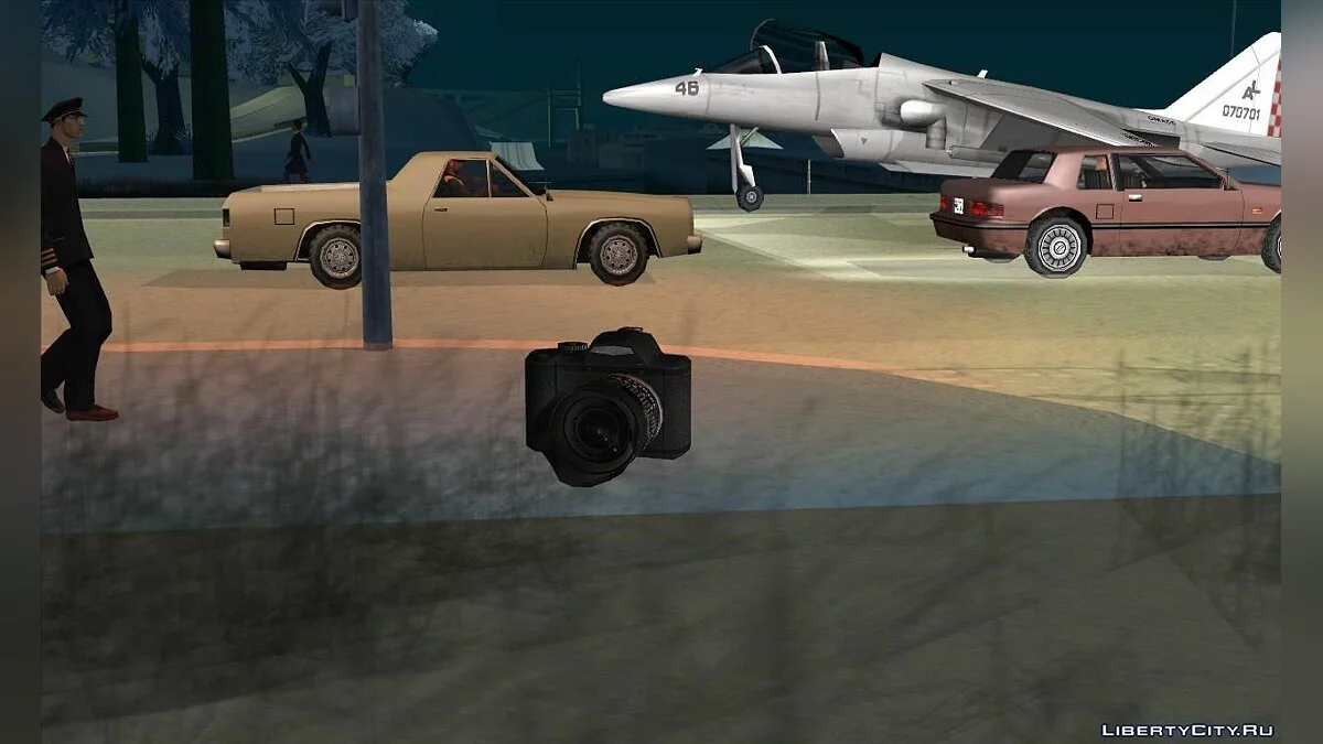 Kamera aus dem Spiel Alan Wake / GTA San Andreas